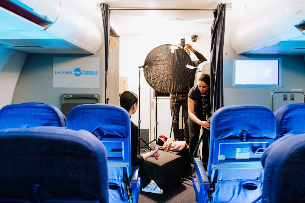 Header de chargement vidéos au sol