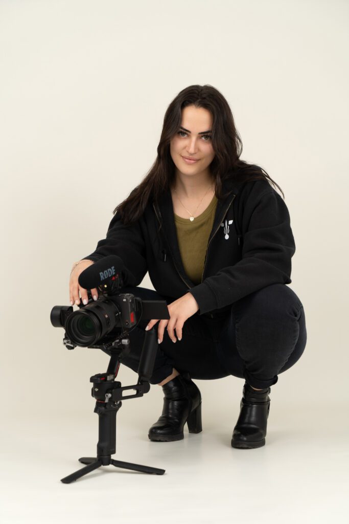 Vidéaste - vidéo au sol